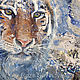 Order The Amur Tiger painting in mixed media. Pictures for the soul (RozaSavinova). Livemaster. . Pictures Фото №3