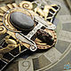 Колье "Antelopes in Art-deco". Колье. Julia Chernopazova Art Jewelry. Ярмарка Мастеров.  Фото №5