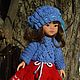 Sweater, skirt, cap and leg warmers for Paola Reina doll. Clothes for dolls. DominikaSamara. My Livemaster. Фото №5