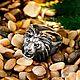 Ring lion cast of silver (two options). Ring. EmeraldGold. My Livemaster. Фото №4