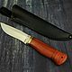 Knife handmade Hawk, forged steel 95h18, Knives, Moscow,  Фото №1