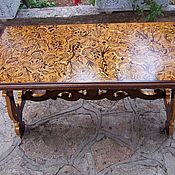Винтаж handmade. Livemaster - original item Vintage furniture: Salon table. author`s work.Italy. Handmade.