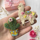 Llama brooch, alpaca fluffy brooch, mexico, Latin America. Brooches. Zveva. My Livemaster. Фото №4