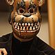 Заказать Маска Фредди Ночной Кошмар FNAF Freddy mask Five Nights at Freddy. Качественные авторские маски (Magazinnt). Ярмарка Мастеров. . Карнавальные маски Фото №3