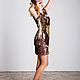 Bronze-gold dress from bilateral sequins. Dresses. Evening designer dresses GoldDress. Online shopping on My Livemaster.  Фото №2