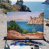 Картины и панно handmade. Livemaster - original item Pictures: Seascape oil painting 