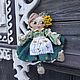 Кукла оберег с травами "Селянка", Народная кукла, Нетания,  Фото №1