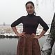 Copyright felted skirt 'Chestnuts', Klimkin Galina. Skirts. Galina Klimkina (gala-klim). Online shopping on My Livemaster.  Фото №2