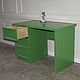 Order Writing table Green. Beautiful handcrafted furniture (7208327). Livemaster. . Tables Фото №3