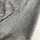 Меланжевый серый шерстяной трикотаж. Ткани. Alta Moda Studio. Интернет-магазин Ярмарка Мастеров.  Фото №2
