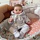 Микро реборн из полимерной глины малышка Сашенька. Куклы Reborn. Ламонова Евгения (JennyToys). Ярмарка Мастеров.  Фото №6