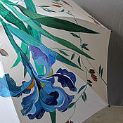 Аксессуары handmade. Livemaster - original item Umbrella with the painting 