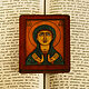  Матерь Божия Молящая (Оранта)- маленькая дорожная резная икона, Иконы, Москва,  Фото №1