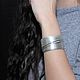 Minima series cuff bracelet in ASH0007 combination silver, Cuff bracelet, Yerevan,  Фото №1