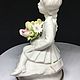 Винтаж: СТАТУЭТКА. MARCOLIN. КАПОДИМОНТЕ. CAPODIMONTE. ИТАЛИЯ. ФАРФОР. Статуэтки винтажные. AntiqueUK. Ярмарка Мастеров.  Фото №4