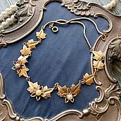 Винтаж handmade. Livemaster - original item The necklace is elegant. Handmade.