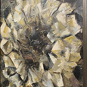 Картины и панно handmade. Livemaster - original item Interior painting with acrylic. Sunflower of megapolis.. Framed.. Handmade.