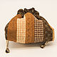 Мешочек текстильный для косметики и бижутерии. Quilt, patchwork. Косметички. Cuteshop. Интернет-магазин Ярмарка Мастеров.  Фото №2