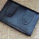 Men's leather waist mini bag. Wallets. MILANO. My Livemaster. Фото №4
