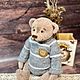 Мишка Тедди: Филипп. Мишки Тедди. Ирина (Family bear). Интернет-магазин Ярмарка Мастеров.  Фото №2