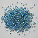 Japanese beads Delica 11/0 Green-Blue Mix, 5 gr, Beads, Moscow,  Фото №1