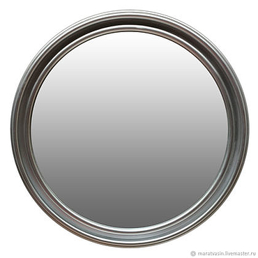 Круглое зеркало лофт в интернет-магазине Ярмарка Мастеров по цене 14500 ...