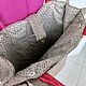 Текстильная сумка ручной работы с аппликацией "Милые коты". Сумка-планшет. Анна (Nuracha). Ярмарка Мастеров.  Фото №5