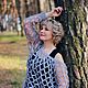 Блуза - сетка " Предчувствие любви ". Кофты-сетки. Наталья  Пуховая Мастерская (puhovyiy-master). Ярмарка Мастеров.  Фото №12