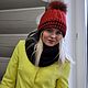 Order Hat, snood and mittens set 'Alice the Fox'. Olga Lado. Livemaster. . Headwear Sets Фото №3