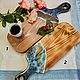 Serving board for serving with sea made of epoxy resin. Utensils. Happiness Gift Shop (kudreshova). Online shopping on My Livemaster.  Фото №2