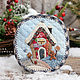  ' Gingerbread house'. Japanese patchwork, Wallets, St. Petersburg,  Фото №1