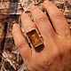 Кольцо с цитрином. Кольца. Vadjra-jewelry. Ярмарка Мастеров.  Фото №4