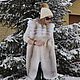 Жилет из меха арктической лисы SAGA FURS(Island Fawn light ). Жилеты. Zimma. Ярмарка Мастеров.  Фото №6