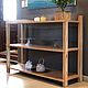 Стеллаж из карагача в стиле лофт. Стеллажи. Loftmarket. Ярмарка Мастеров.  Фото №5