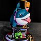 Фигурка Джефф акула Jeff the Land Shark marvel. Статуэтка. Антонина (happyfingers). Ярмарка Мастеров.  Фото №10