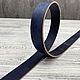 English Bridle VEG TAN Blue (3,5+ мм), цв. Синий. Кожа. Prima Pelle (Марина). Ярмарка Мастеров.  Фото №5