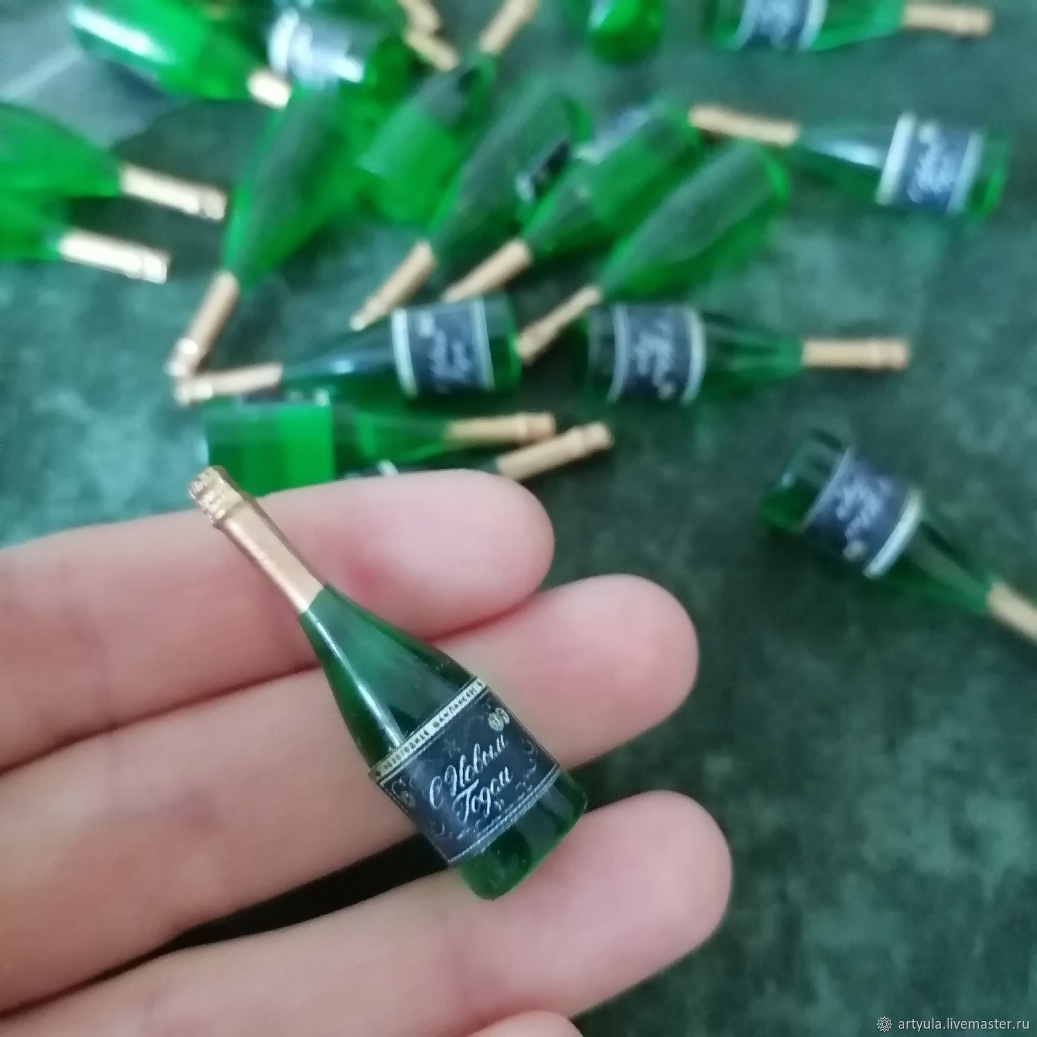 Миниатюра для творчества. Шампанское купить в интернет-магазине Ярмарка ...