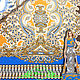 Атлас шелковый ЕТRО "Шекила" итальянские ткани, Ткани, Сочи,  Фото №1