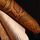 Python skin, hide, width 30-34 cm IMP2100UK. Leather. CrocShop. My Livemaster. Фото №5