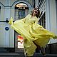 Платье с запахом " Лимонная Королева", Платья, Москва,  Фото №1