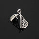 Бейл зажимной 10,5х5,2 мм  Rhodium Plated  Южная Корея. Фурнитура. КРАСОТА СВОИМИ РУКАМИ  фурнитура. Ярмарка Мастеров.  Фото №4