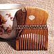 Order Provence comb, mulberry, wooden comb, wood inlay. Wooden combs inlay Hanto&Dokimo. Livemaster. . Combs2 Фото №3
