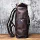 Дорожный рюкзак из натуральной кожи  crazy horse. Рюкзаки. Camelbags. Ярмарка Мастеров.  Фото №8