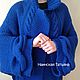 Cardigan, sweater, coat from Jo Storie. Cornflower. Blue. Cardigans. Nainskaya +380977807514. Online shopping on My Livemaster.  Фото №2