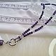 Чокер "Lavender". Чокер. Olga Kokina_jewelry. Ярмарка Мастеров.  Фото №4