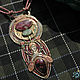  "The Flower of Scotland". Подвеска. Julia Chernopazova Art Jewelry. Ярмарка Мастеров.  Фото №4