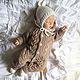 Knitted caramel jumpsuit, Overall for children, Moscow,  Фото №1