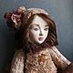 Тедди Долл Мишечка I. Тедди Долл. Люлюкины куклы (lyulyukindolls). Ярмарка Мастеров.  Фото №6