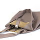 Order Popper Shoulder Bag Leather - Tote Bag Boho Hobo-Bag. BagsByKaterinaKlestova (kklestova). Livemaster. . Shopper Фото №3