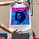 Постер А2 Джаред Лето/Jared Leto. Иллюстрации. Татьяна Карабанова. Интернет-магазин Ярмарка Мастеров.  Фото №2
